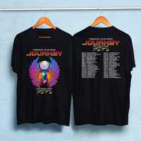 Journey Rock Band 2023 Tour T Shirt — T-shirts pour hommes