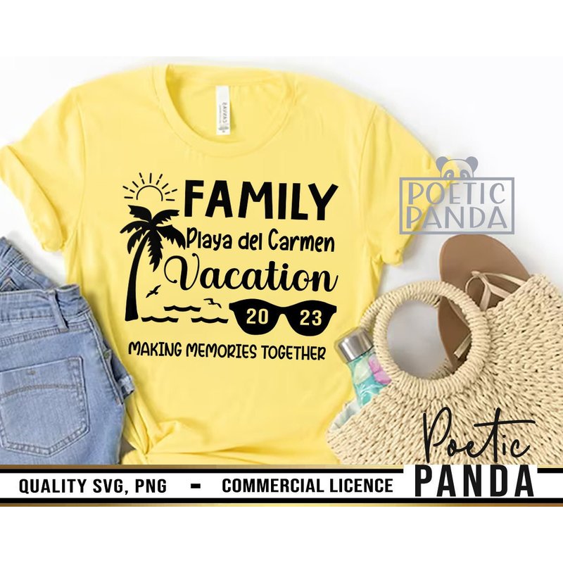 Family Vacation 2023, Family Matching Shirts, Summer Shirt, Cricut Mexico