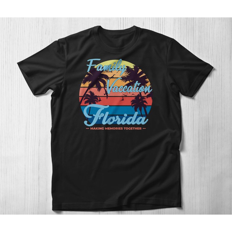 Florida Family Vacation Matching Shirts For Summer Trips