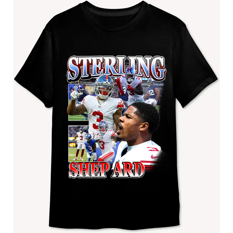 Saquon Barkley Sterling Shepard Shirt, Sterling Shepard Tshirt, Vintage Saquon Barkley Shirt — T-shirts pour hommes