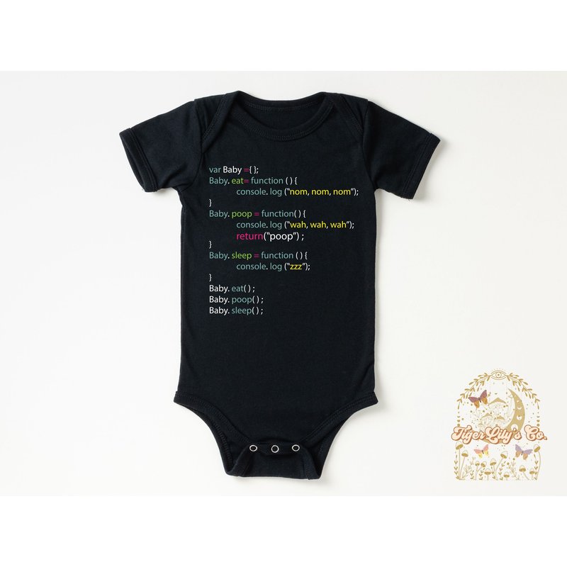 Coding Programming Java Script Baby — Bodys bébé