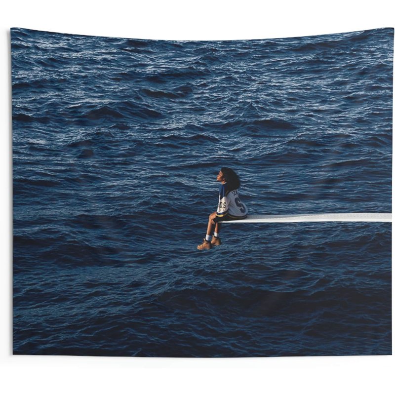 Sza Sos Tapestry, Sza Wall Art Room Decor — Tapisseries murales