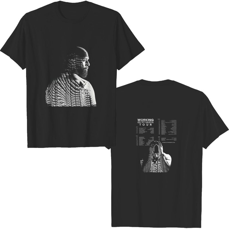 Dvsn Working On My Karma Tour 2023 T-shirt Gift For Fan — T-shirts pour hommes