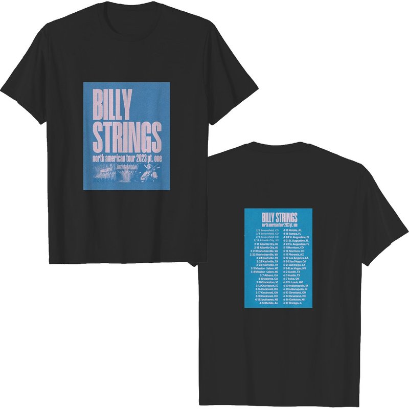 Billy Strings Music Tour 2023 Shirt, North American Tour 2023 Tshirt