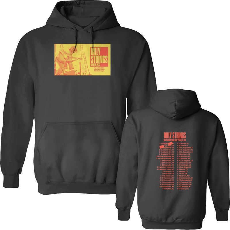 Billy Strings North American Tour 2023 Hoodie — Sweats à capuche pour hommes