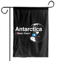I've Been There Flag Of Antarctica Garden Flags