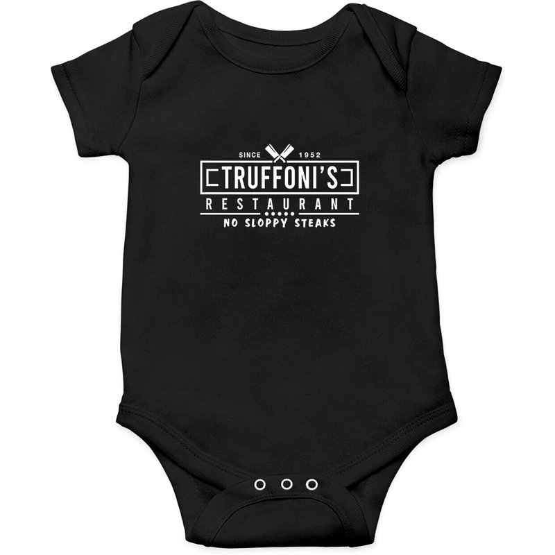 Funny, I Think You Should Leave, Comedy Show, No Sloppy Steaks, Truffoni's Restaurant Onesies — Bodys bébé
