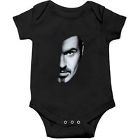George Michael Face Vintage Onesies — Bodys bébé