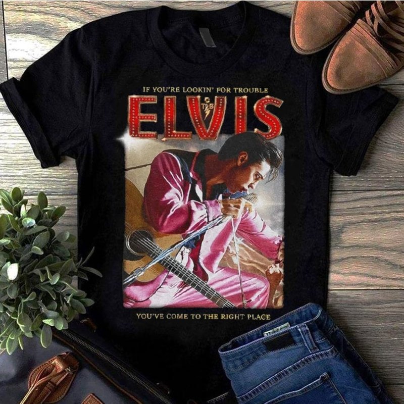 Elvis T-shirt Hoodie Sweatshirt, Austin Butler, Elvis Presley Shirt, King Of Rock N Roll Movie 2022 Shirt