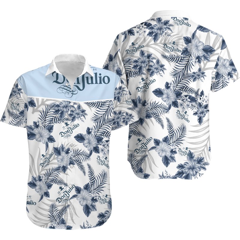 Don Julio Hawaiian Beach Shirt — Chemises décontractées pour hommes