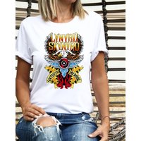 Lynyard Skynyrd T-shirt, Rock Band — T-shirts pour hommes