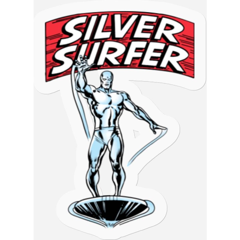 Silver Surfer, The Silver Surfer Stickers — Stickers & Decals