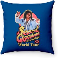 Mr. Randy Watson Sexual Chocolate Summer Tour '88 Throw Pillows