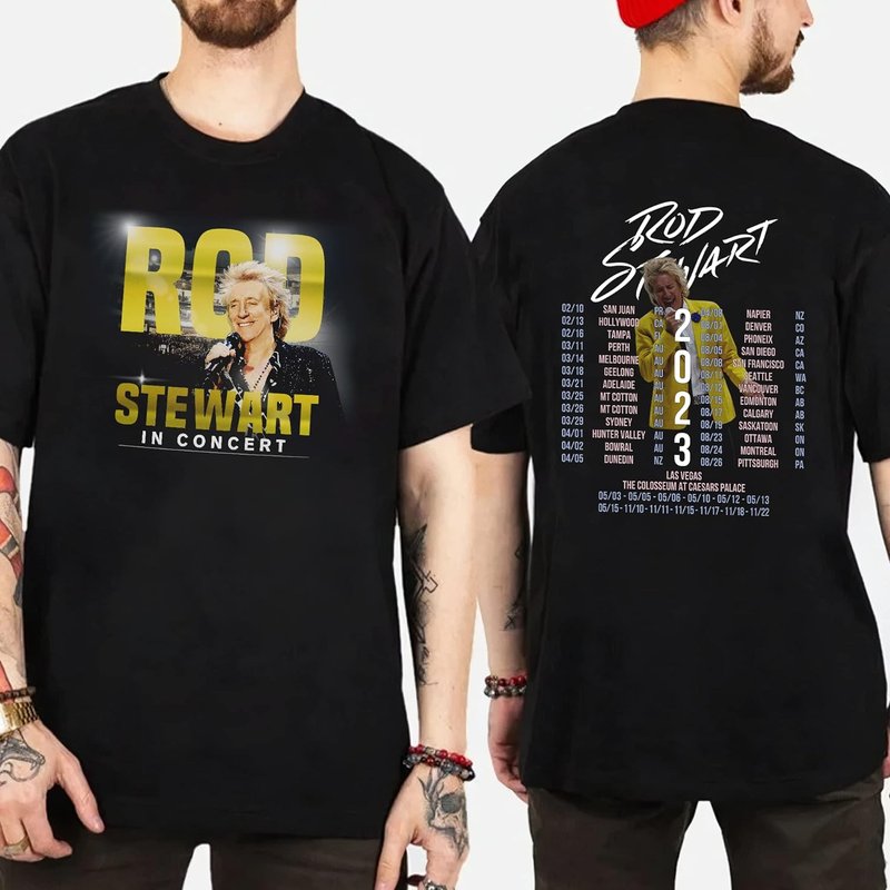 Rod Stewart Tour 2023 Shirt,classic T-shirt — T-shirts pour hommes