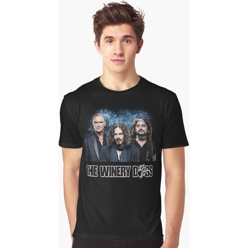 The Winery Dogs Tihtan Music Graphic T-shirt — T-shirts pour hommes