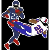 Derrick Henry "stiff Arm" Sticker