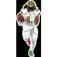 Alvin Kamara "christmas" Sticker