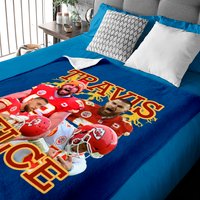 Travis Kelce Vintage Baby Blankets — Couvertures pour bébé