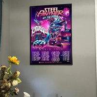 Steel Panther On The Prowl World Tour 2023 Poster — Posters & Prints
