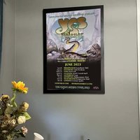 Yes The Album Series Uk Tour 2023 Poster — Posters & Prints