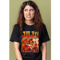 Juju Smith, K.ansas City Chiefs Bootleg Style T-shirt, 2023 S.uper B.owl Vintage Tee