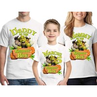 Birthday Shrek Family Shirt, Donkey Funny Kids Tee Birthday, Family Matching Shrek And Donkey