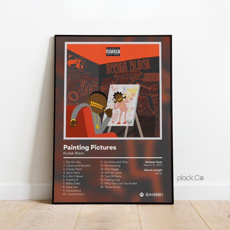 Kodak Black - Painting Pictures Poster — Posters & Prints