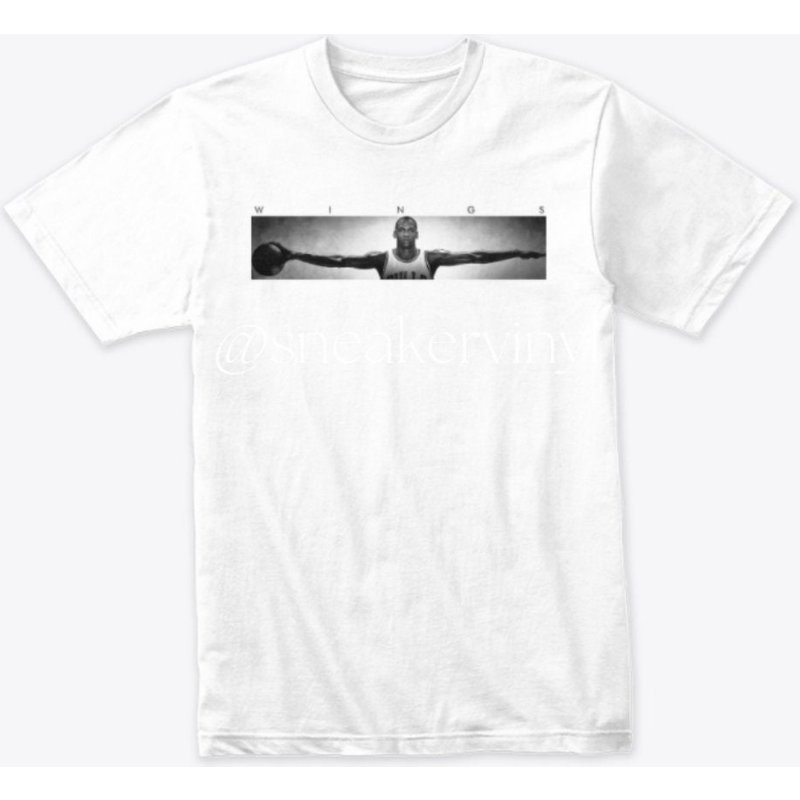 Michael Jordan Wings Chicago Og Jordan Graphic Tee T Shirt