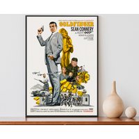 James Bond Goldfinger Poster