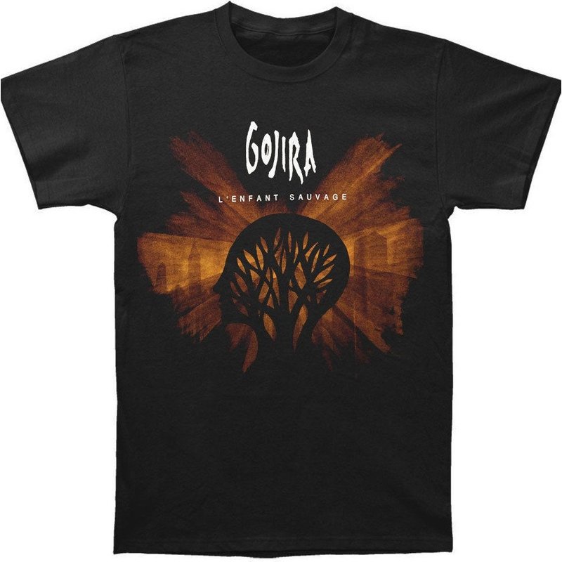 Gojira L Enfant Sauvage T-shirt, Gojira T Shirt — Mens T Shirts