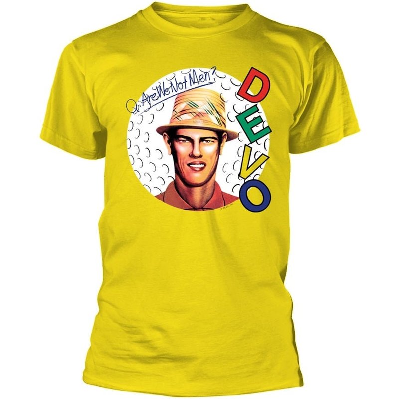 Devo Unisex T-shirt: Are We Not Men? — Mens T Shirts