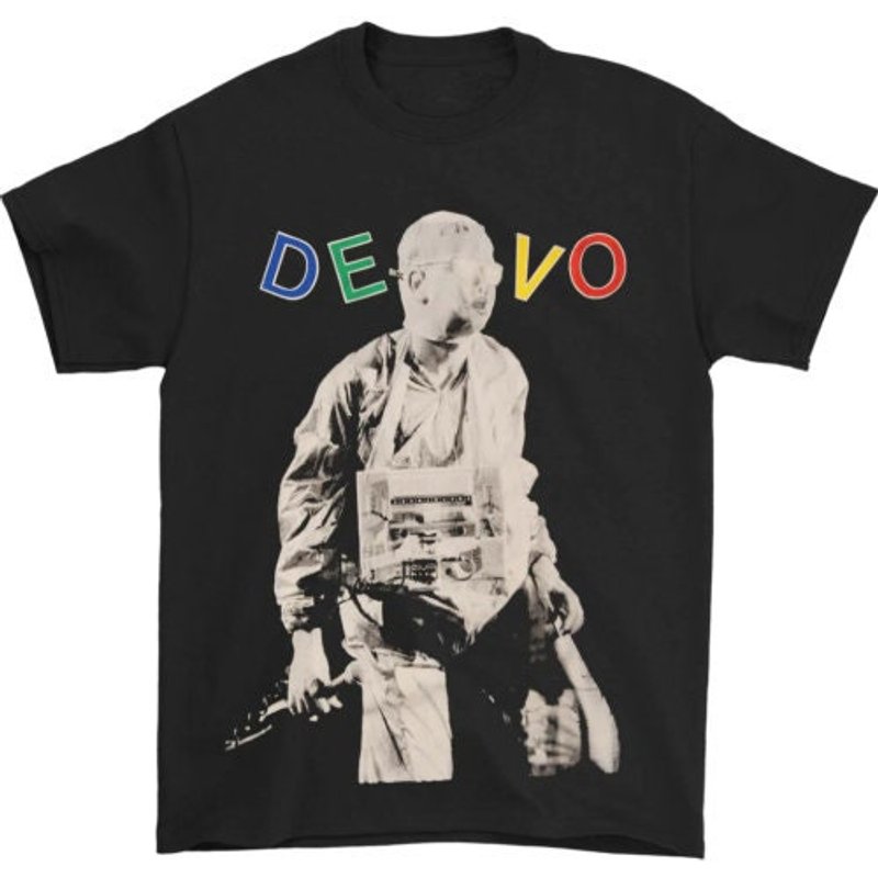 Vintage Devo Band T-shirt — Mens T Shirts