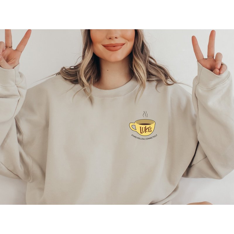 Lukes Diner Sweater, Stars Hollow Sweatshirt — Sweats à capuche pour hommes