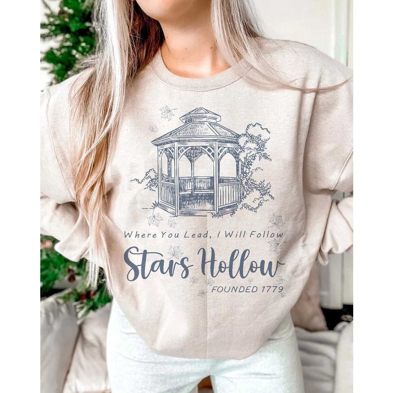 Stars Hollow Where You Lead I Will Follow Sweatshirt — Sweats à capuche pour hommes