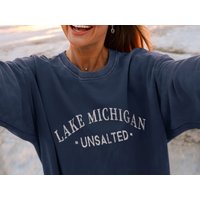 Lake Michigan Sweatshirt, Michigan Beach