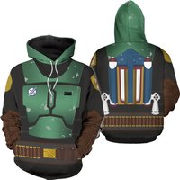 The Book Of Boba Fett 3d All Over Printed Hoodie