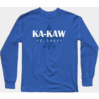Battlehawks Football St. Louis Xfl Ka-kaw Long Sleeve Shirt