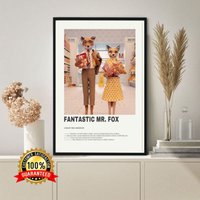 Fantastic Mr Fox Movie Poster — Affiches et impressions