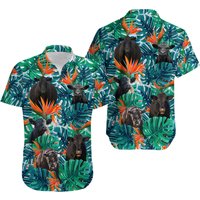 Cow Lovers Black Angus Hawaiian Shirt