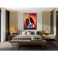Kurt Cobain Poster, Modern Art For Wall — Affiches et impressions