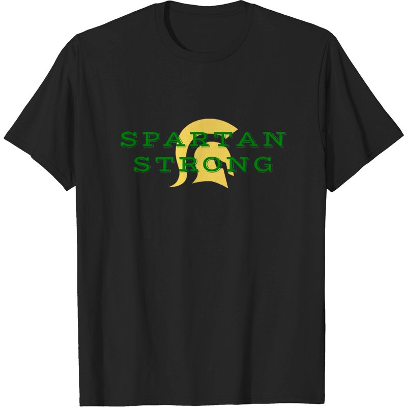Spartan Strong Michigan State University Msu Strong T-shirt — T-shirts pour hommes