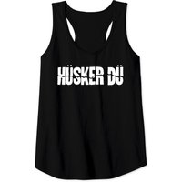 New Husker Du Rock Band Logo Tank Tops