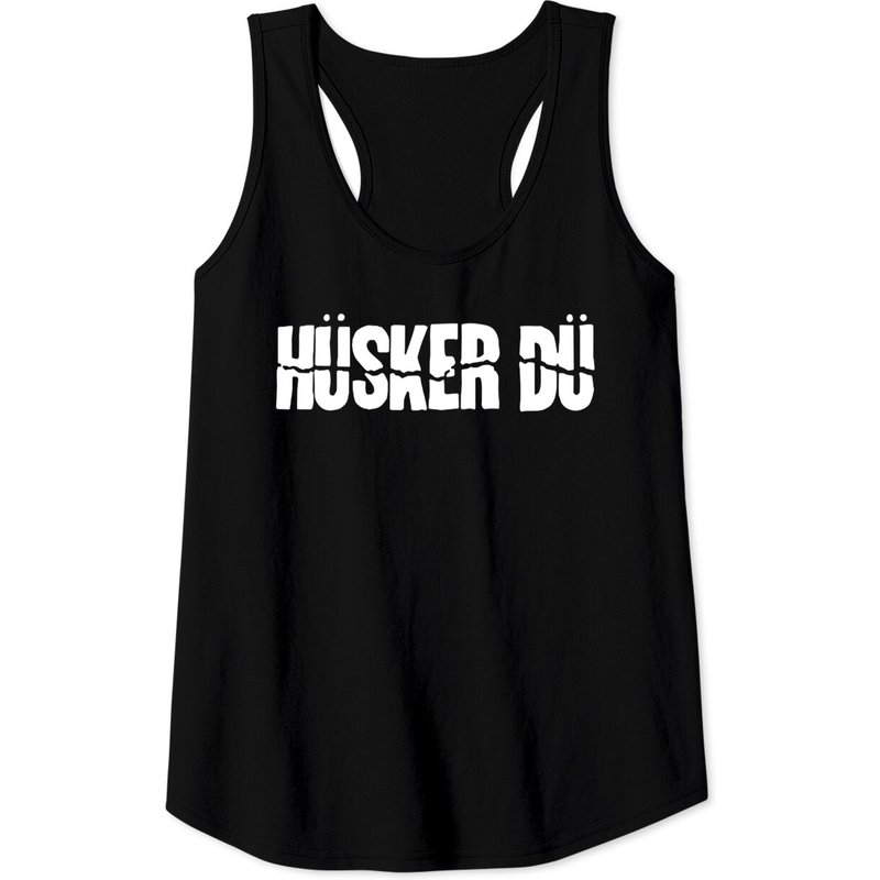 New Husker Du Rock Band Logo Tank Tops — T-shirts pour hommes