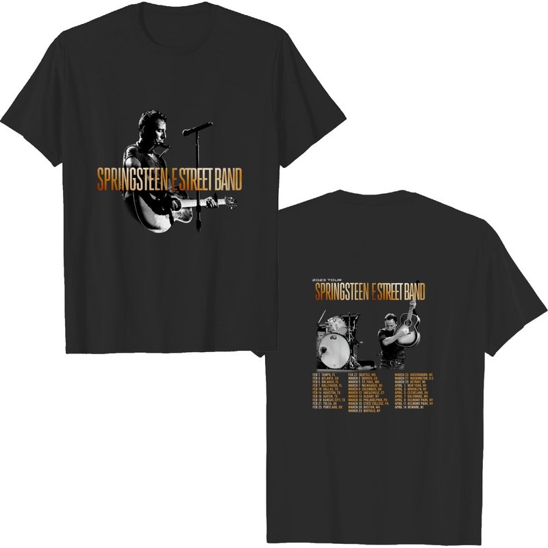 Bruce Springsteen And The E Street Band 2023 Tour Shirt