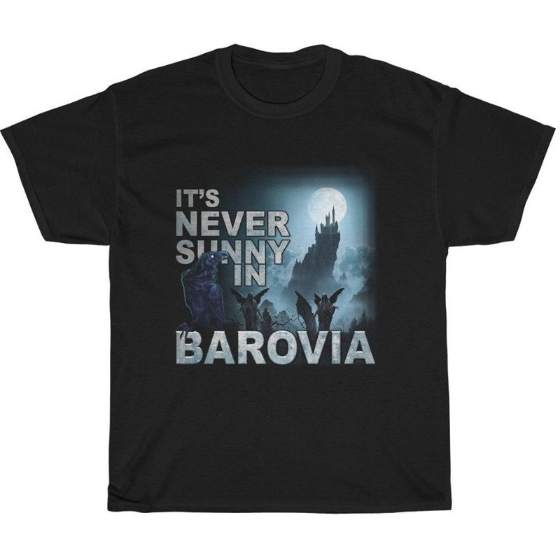 It's Never Sunny In Barovia T-shirt — T-shirts pour hommes