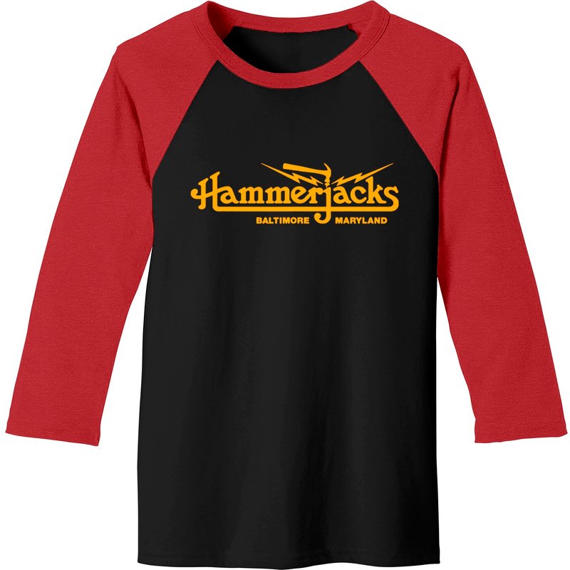 Hammerjacks 70s Baseball Tees — Mens T Shirts