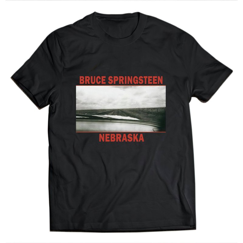 Bruce Springsteen Nebraska Logo T-shirt