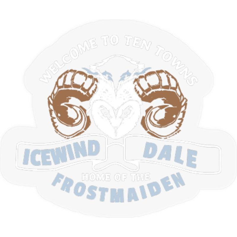 Frostmaiden Icewind Dale Stickers Dungeons And Dragons — Stickers & Decals