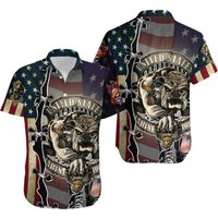 Bulldog Tropical Hawaii Shirt