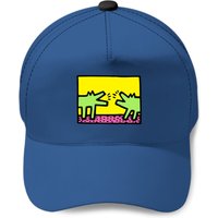 Keith Haring Dog Merch Baseball Caps
